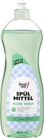 Засіб для миття посуду Denkmit з алое вера, 750 мл