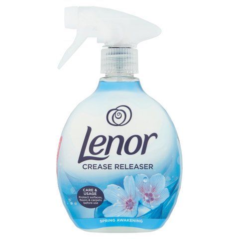Спрей для розгладження складок на одязі Lenor Crease Releaser Весняне пробудження, 500 мл