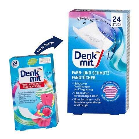Серветки для відновлення кольору DM Farb&Schmutzfangt&uuml;cher, 24шт