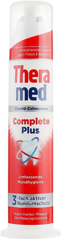 Зубна паста з дозатором Theramed Complete Plus 100мл