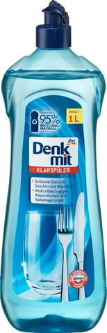Ополіскувач для посудомийної машини Denkmit Klarsp&uuml;ler, 1 л