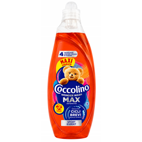 Гель для швидкого прання Coccolino Sport Expert, 2.16 л (54 прання)