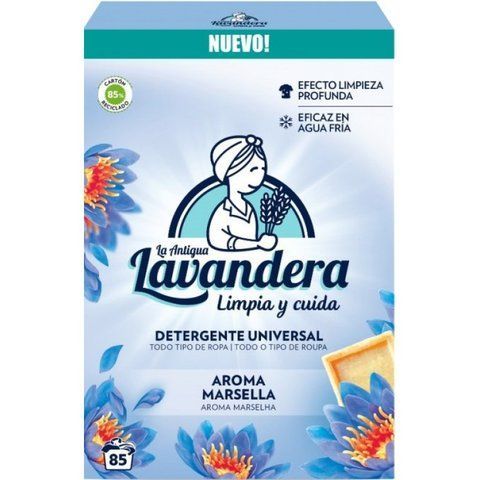 Пральний порошок Lavandera Aroma Marsella універсальний з ароматом марсельського мила, 4.675 кг (85 прань)
