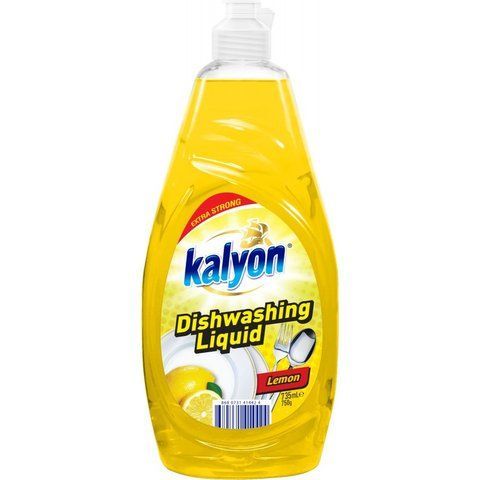 Засіб для миття посуду Kalyon Лимон, 735 мл