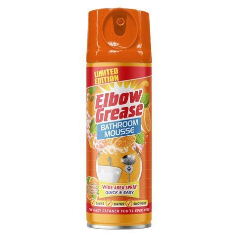 Мус-піна для ванної кімнати Elbow Grease Bathroom Mousse Orange & Ginger 400 мл
