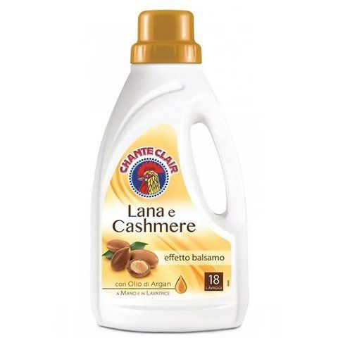 Гель для прання делікатних тканин Chante Clair Lana e Cashmere з аргановою олією, 900 мл (18 прань)
