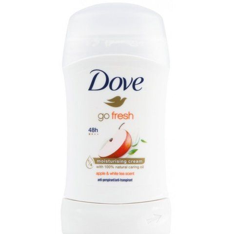 Антиперспірант-стік жіночий Dove Go Fresh Яблуко і білий чай, 40 мл