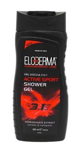 Гель для душу чоловічий Eloderma 3в1 Active Sport, 250 мл
