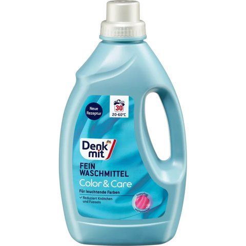 Гель для прання DenktMit Color&Care для кольорових тканин, 1.5 л (30 прань)