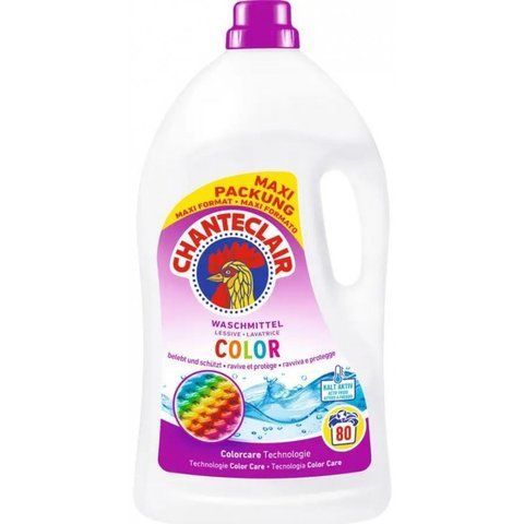 Гель для прання кольорової білизни Chante Clair Color 80 прань, 3.6 л