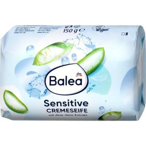 Тверде крем-мило Balea Sensitive для чутливої шкіри, 150 г