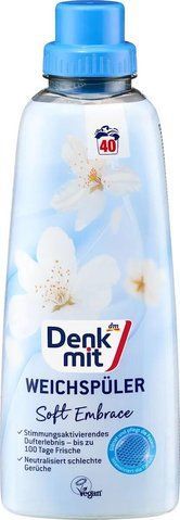 Кондиціонер для білизни Denkmit М'які обійми, 1 л (40 прань)